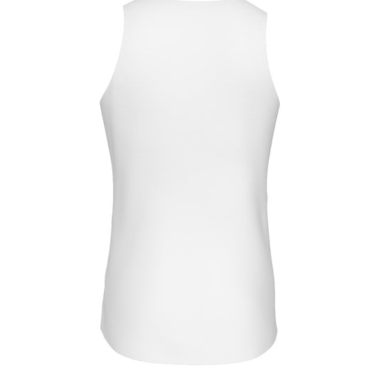 Headphones Cherry Blossom Skull Tank Top