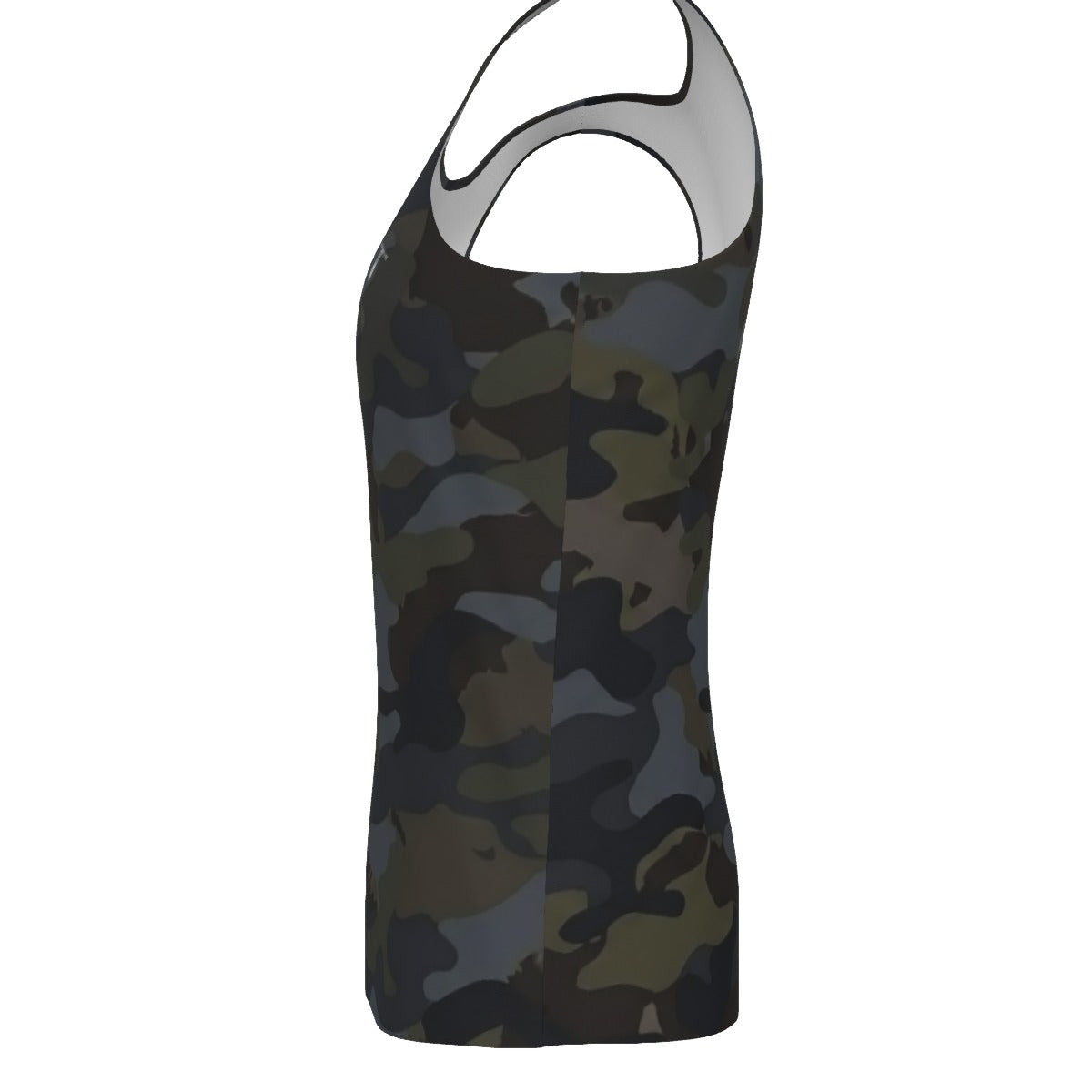 Dark Camo Skull Tank Top