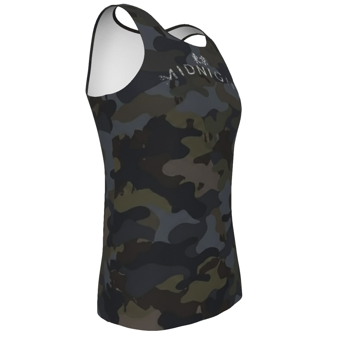 Dark Camo Skull Tank Top