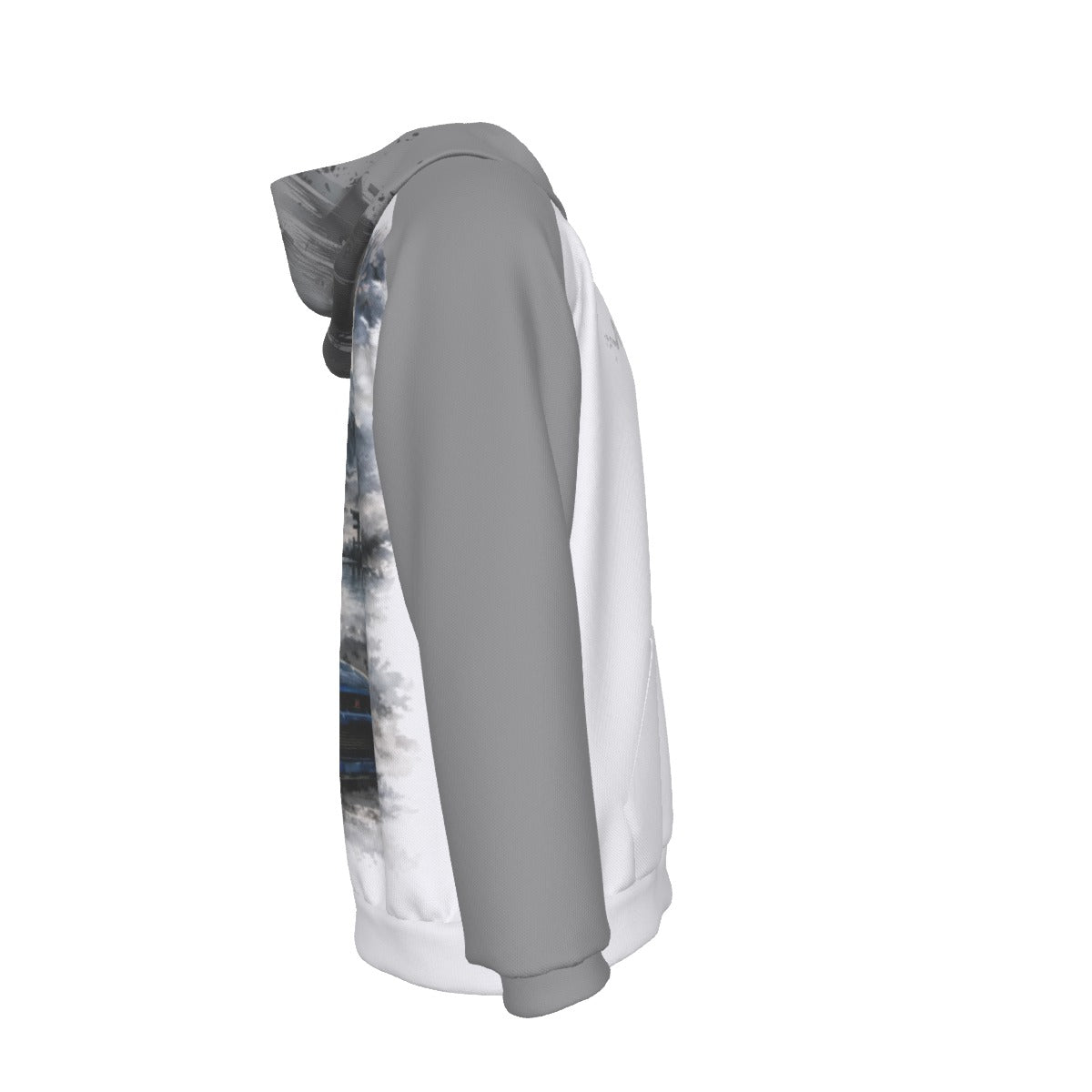 Watercolour Heritage Fleece Raglan Hoodie