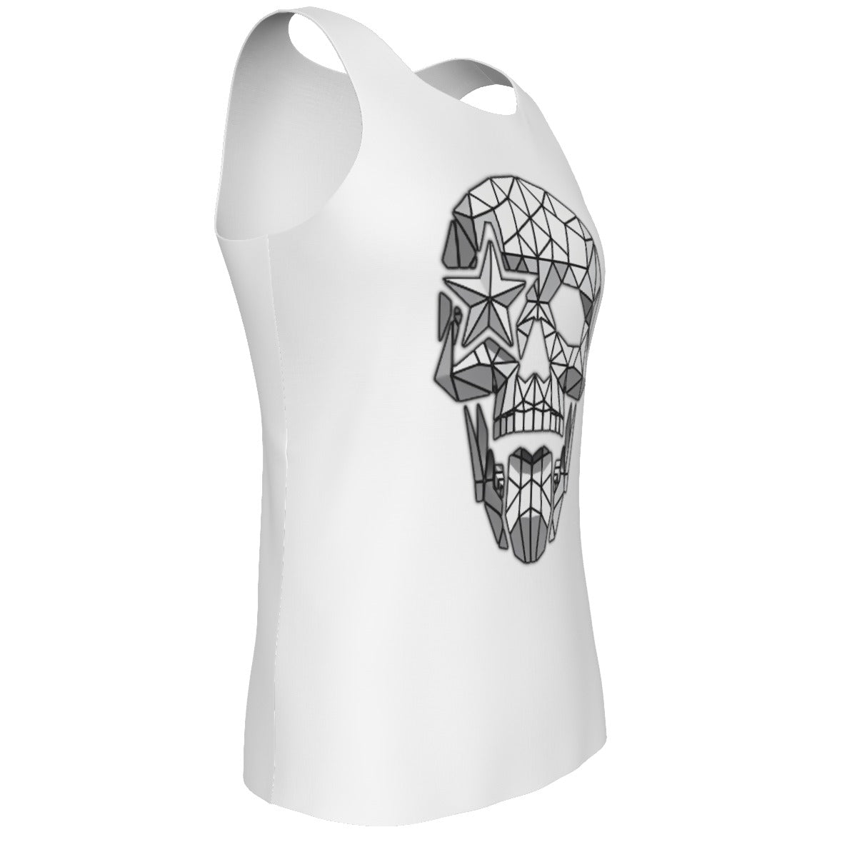 Signature Skull Tank Top (White)