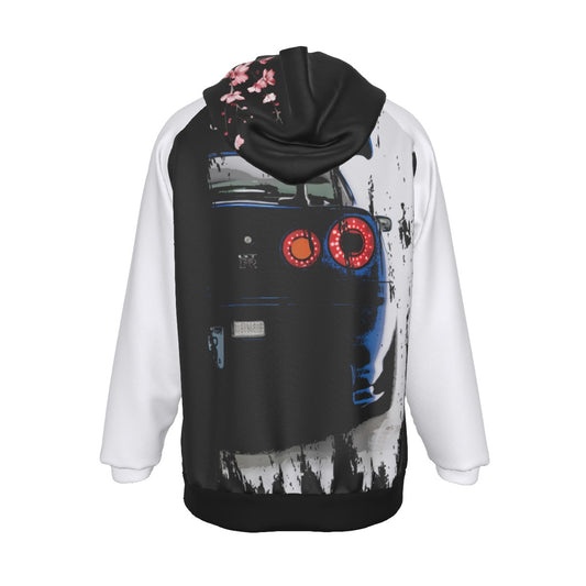 Chasing Tails Fleece Raglan Hoodie