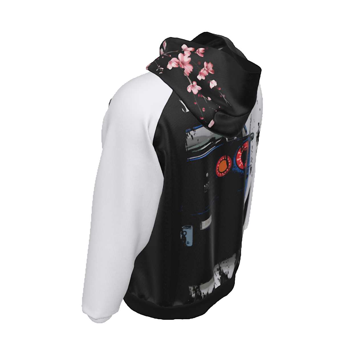 Chasing Tails Fleece Raglan Hoodie