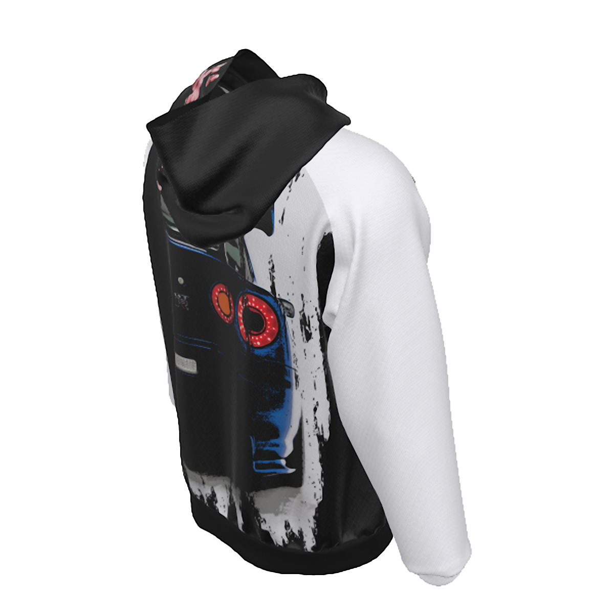 Chasing Tails Fleece Raglan Hoodie