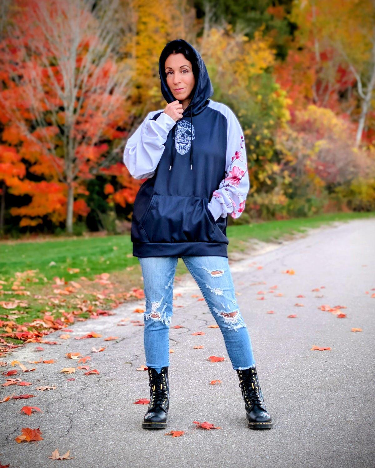 Reflections Fleece Raglan Hoodie
