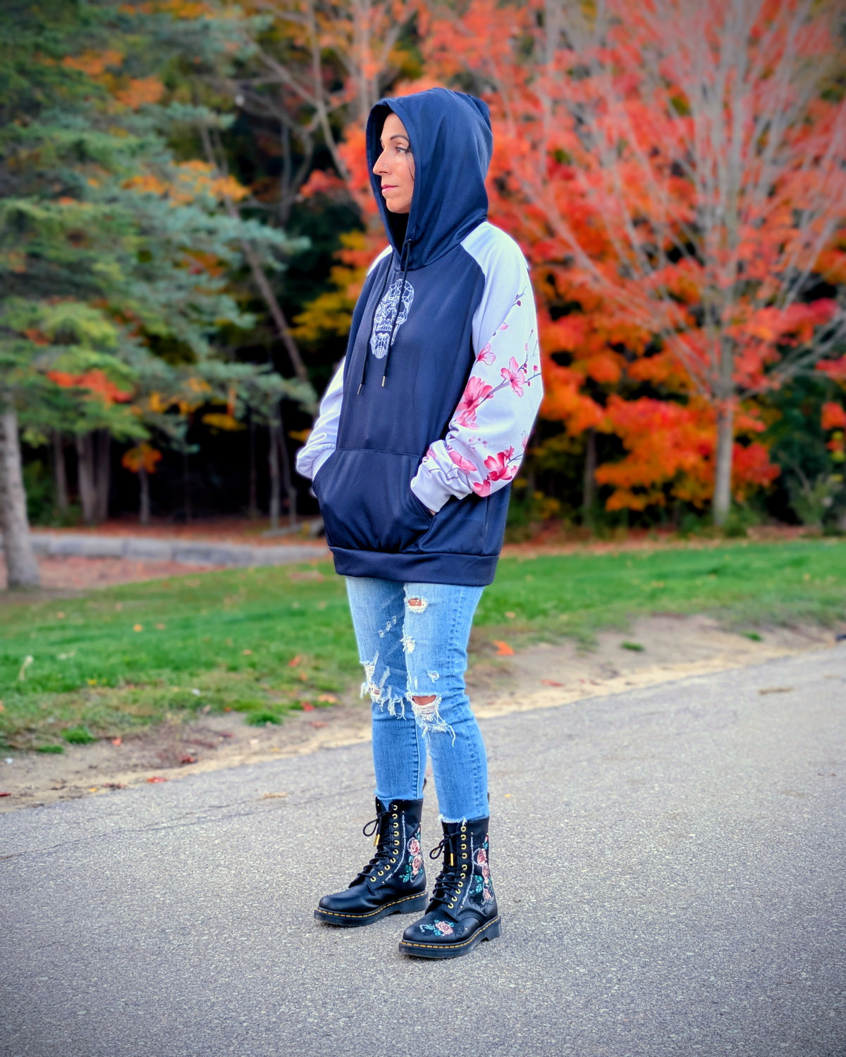 Reflections Fleece Raglan Hoodie