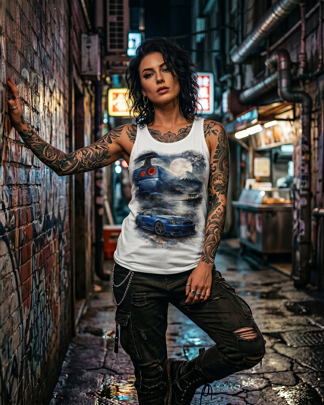 Watercolour Heritage Tank Top