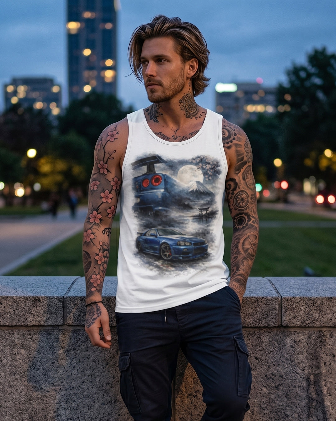 Watercolour Heritage Tank Top
